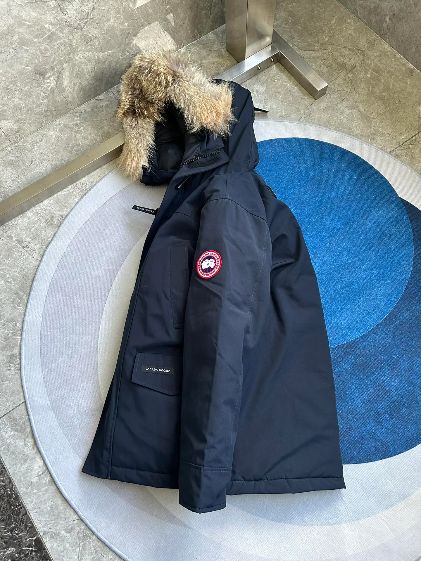 P720 Big Goose 13 Langford men's down jacket. Color (red label) black, dark blue, off-white, gray, gray camouflage. Color (black label) black black label, gray black label. Size: S. M. L. XL. XXL.
